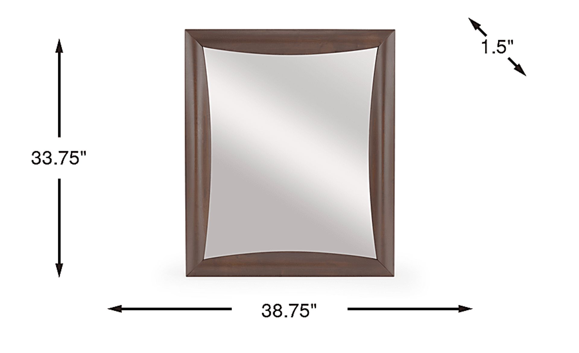 Dimension Image. Please refer to the Dimension Tab on this page for dimension details.