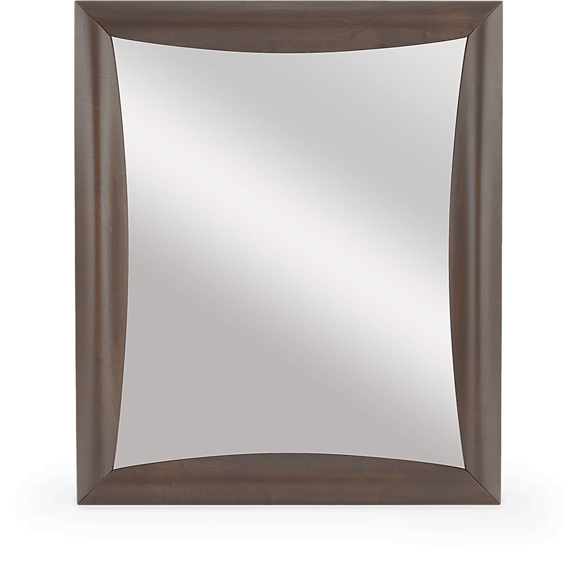 walnut mirror