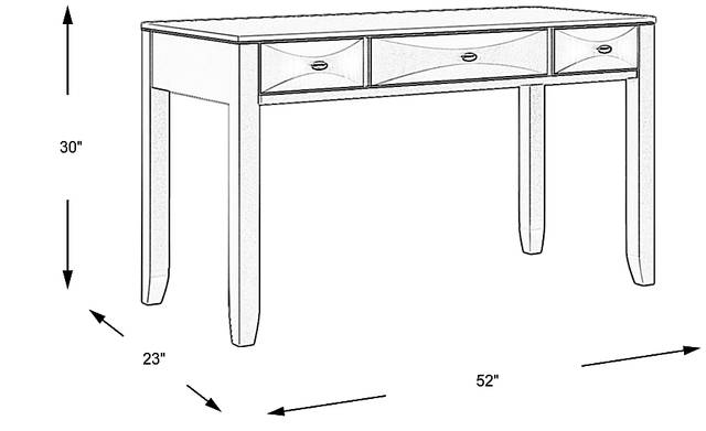 Dimension Image. Please refer to the Dimension Tab on this page for dimension details.