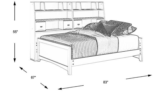 Dimension Image. Please refer to the Dimension Tab on this page for dimension details.