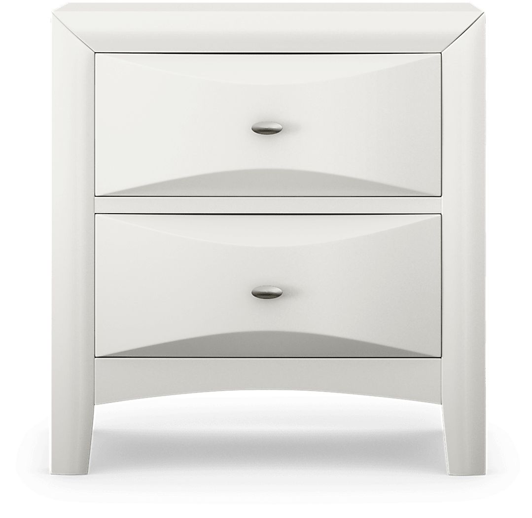 Kids Ivy League 2.0 White Nightstand