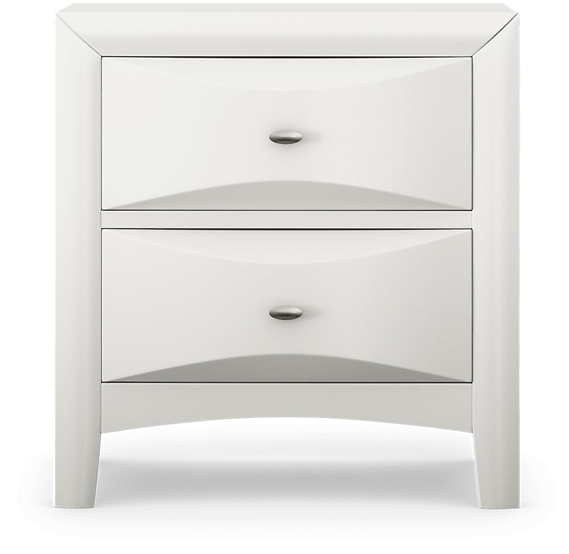 Kids Ivy League 2.0 White Nightstand - Image 1