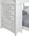 Kids Ivy League 2.0 White Twin/Twin Step Bunk with Chest & Desk Attachment