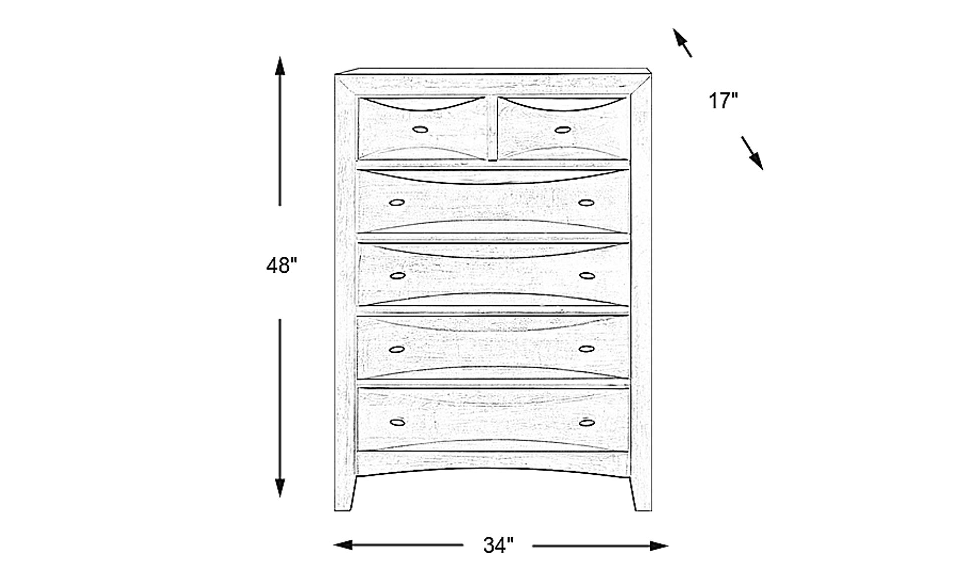 Dimension Image. Please refer to the Dimension Tab on this page for dimension details.