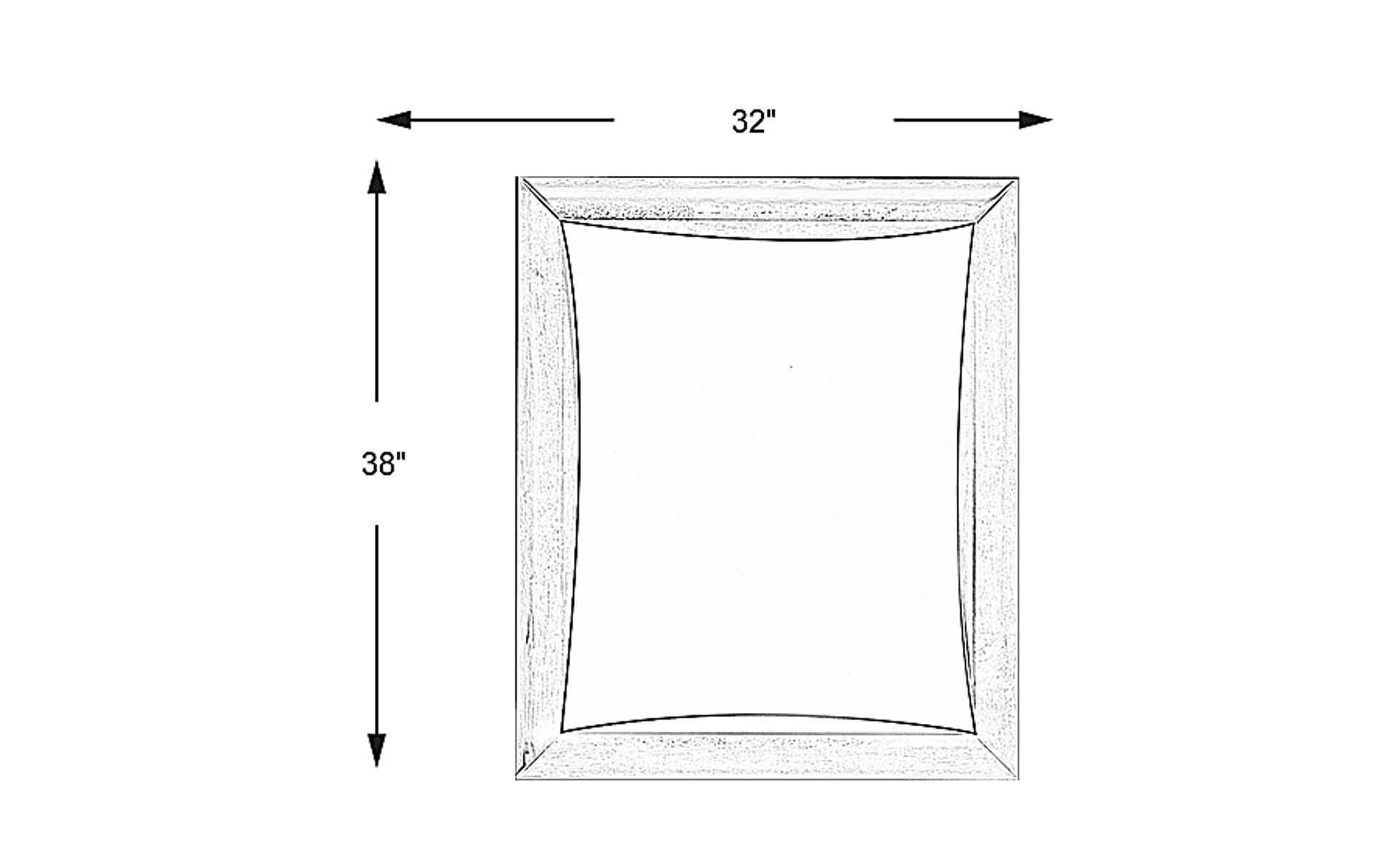 Dimension Image. Please refer to the Dimension Tab on this page for dimension details.