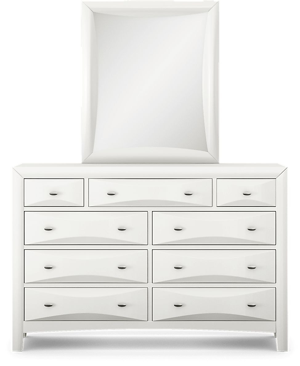 Ivy League White Colors,White Dresser & Mirror Set Rooms To Go