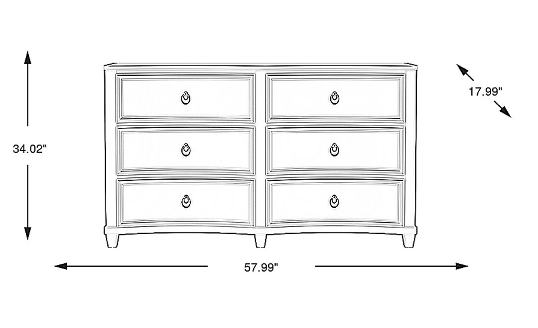 Kids Jaclyn Lane Black Dresser