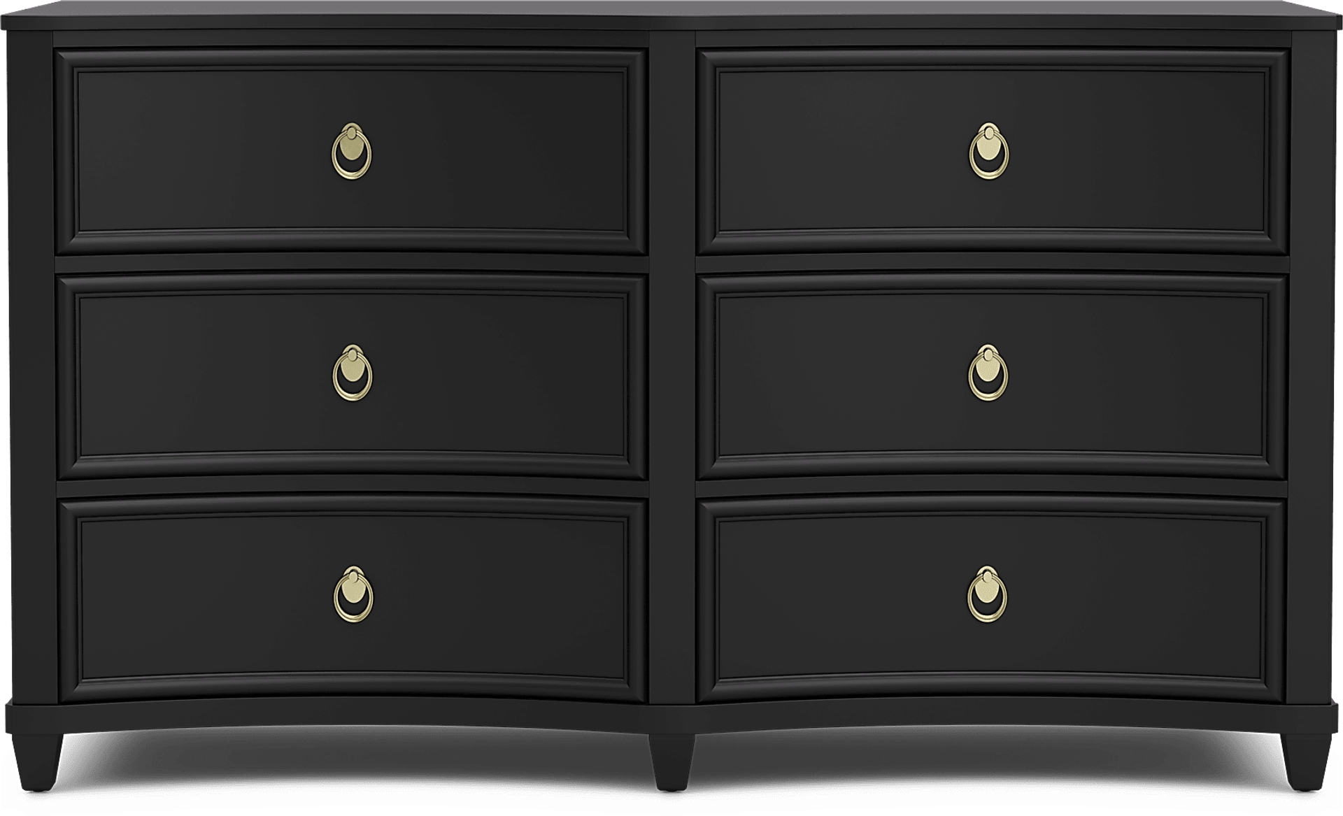 black dresser