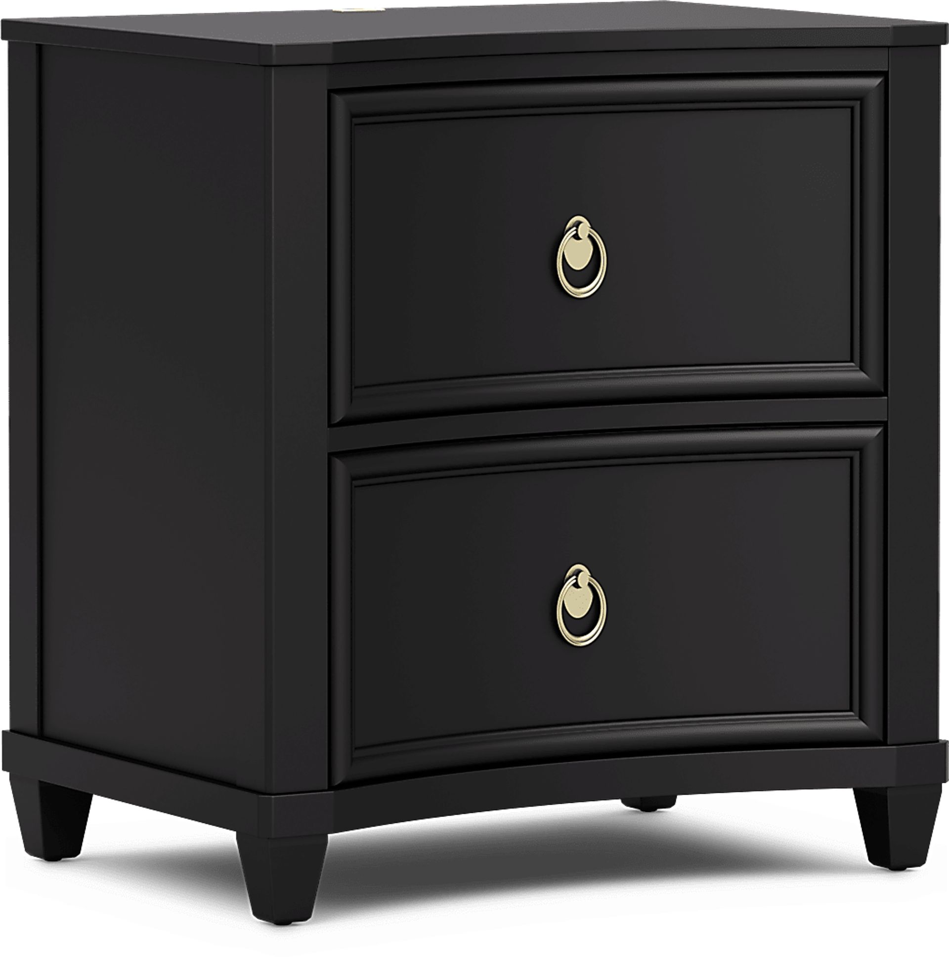 Kids Jaclyn Lane Black Nightstand - Image 2