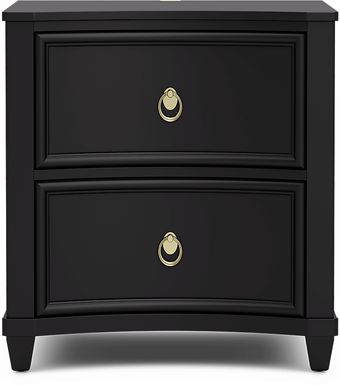 Kids Jaclyn Lane Black Nightstand