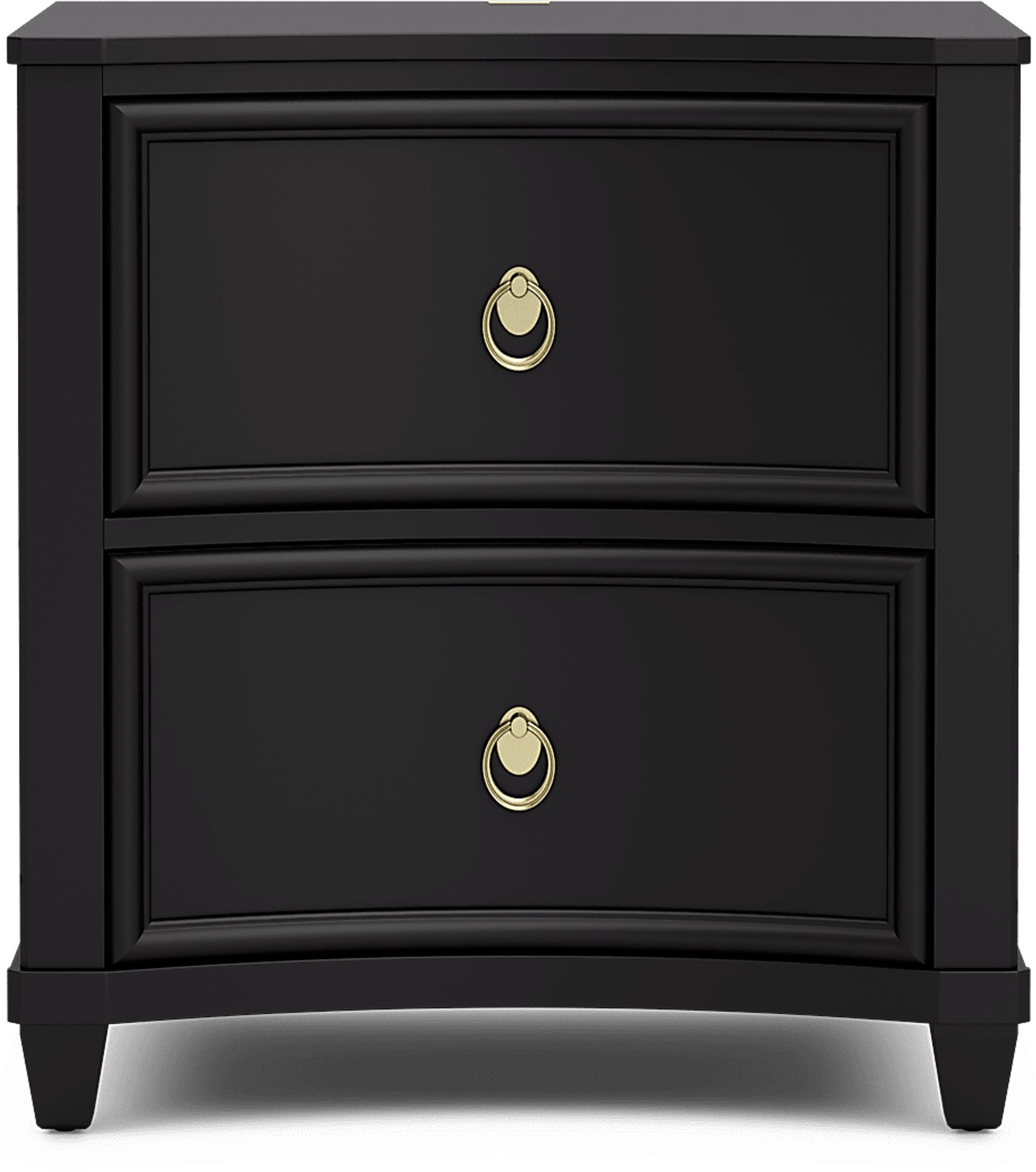 Kids Jaclyn Lane Black Nightstand - Image 1