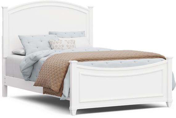 Kids Jaclyn Lane White Full Panel Bed