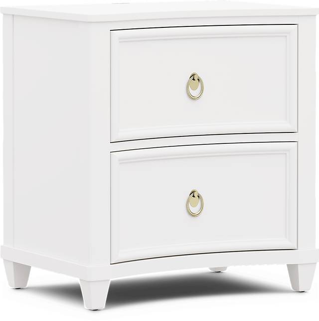 Kids Jaclyn Lane White Nightstand - Thumbnail - Image 2