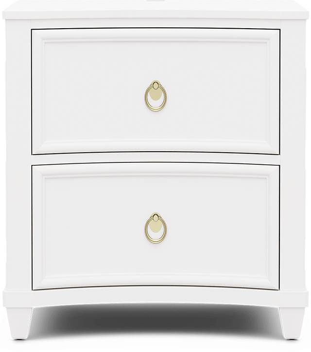 Kids Jaclyn Lane White Nightstand - Thumbnail - Image 1
