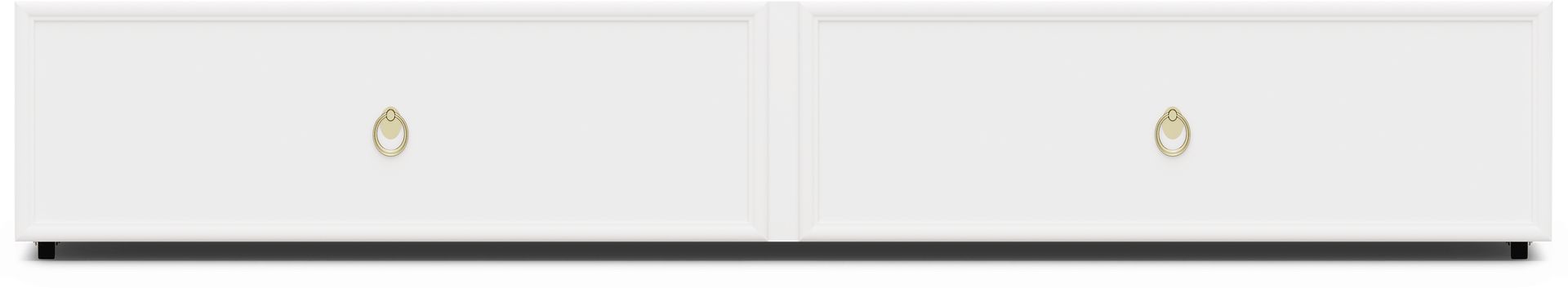 Kids Jaclyn Lane White Twin Storage Trundle - Image 2