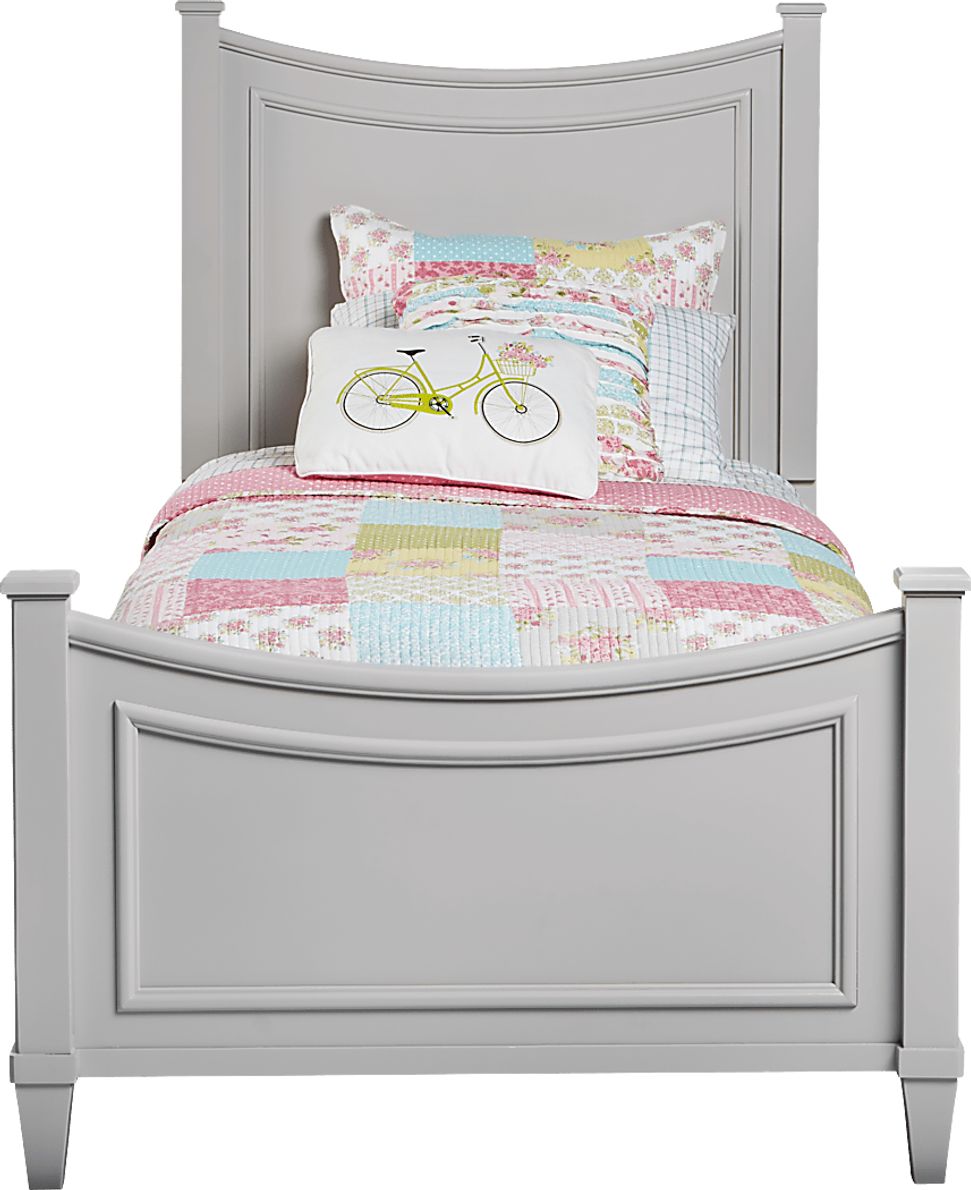 Kids Jaclyn Place Gray 5 Pc Full Panel Bedroom