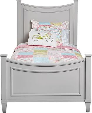 Kids Jaclyn Place Gray 3 Pc Twin Bed