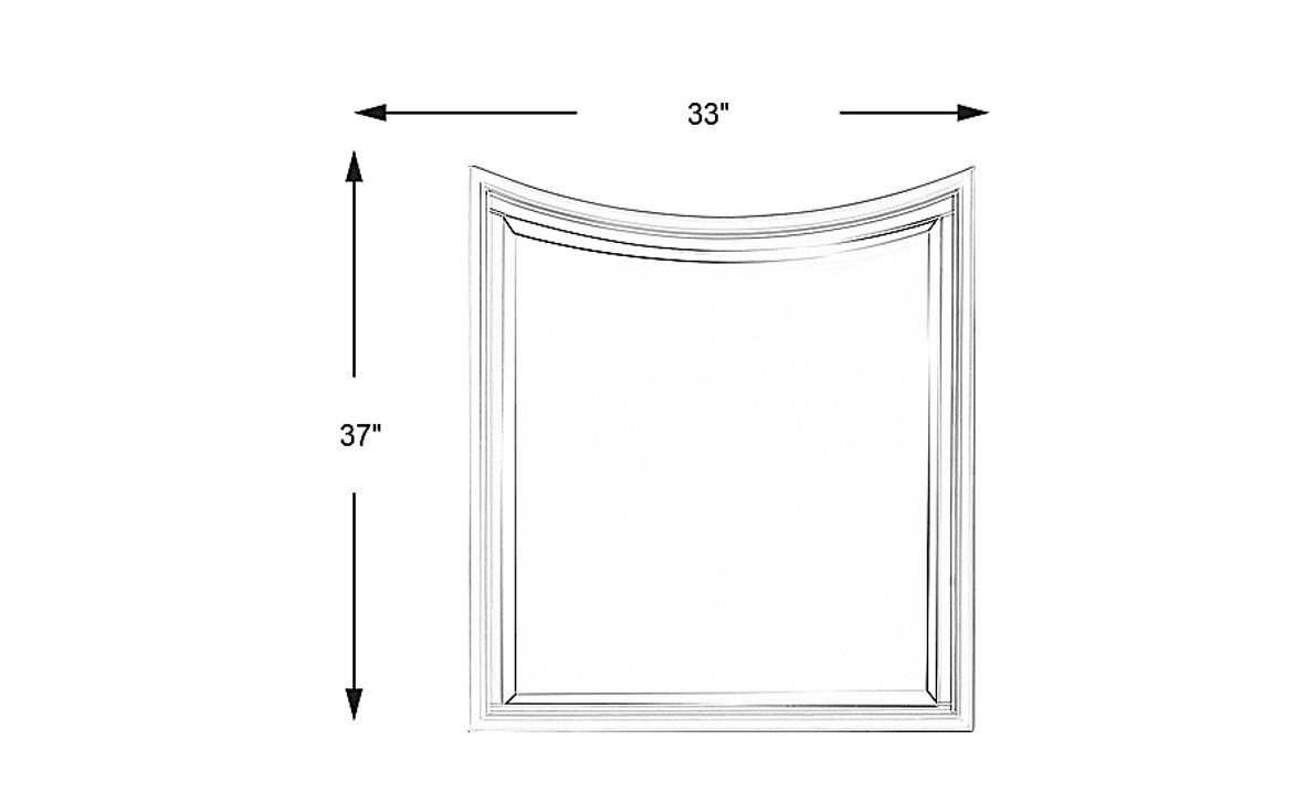 Kids Jaclyn Place Gray Mirror