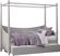 Kids Jaclyn Place Gray 6 Pc Twin Canopy Daybed Bedroom