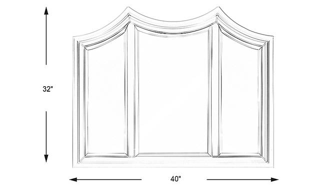 Dimension Image. Please refer to the Dimension Tab on this page for dimension details.