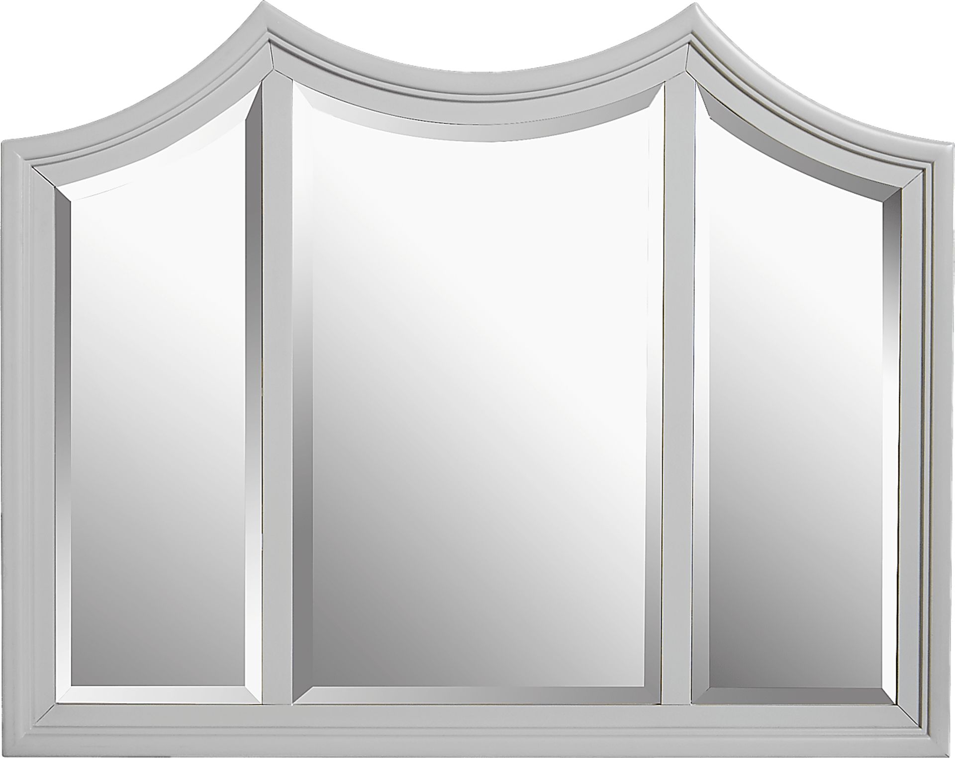 Kids Jaclyn Place Gray Vanity Mirror - Image 1