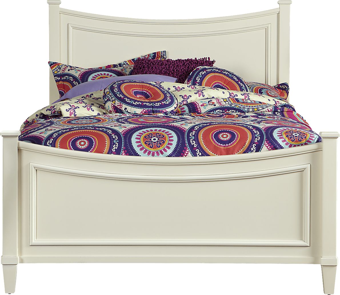 Kids Jaclyn Place Ivory 6 Pc Full Panel Bedroom