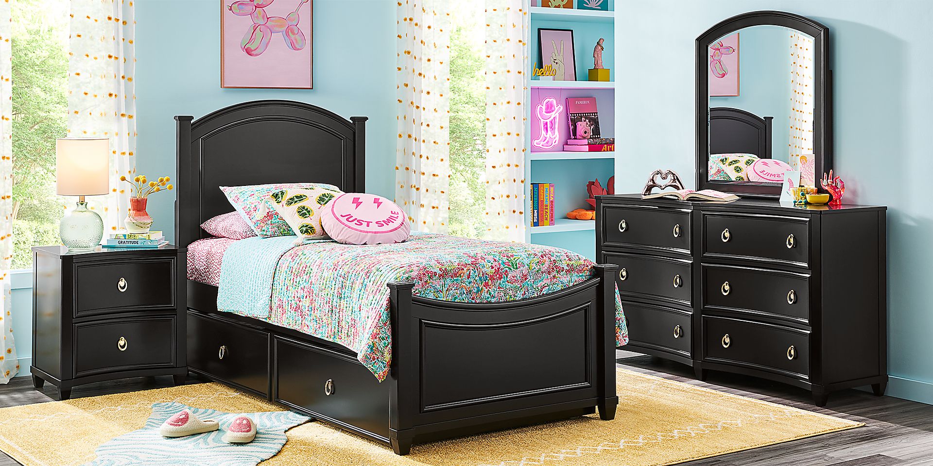 Kids Jaclyn Lane Black Dresser - Image 2