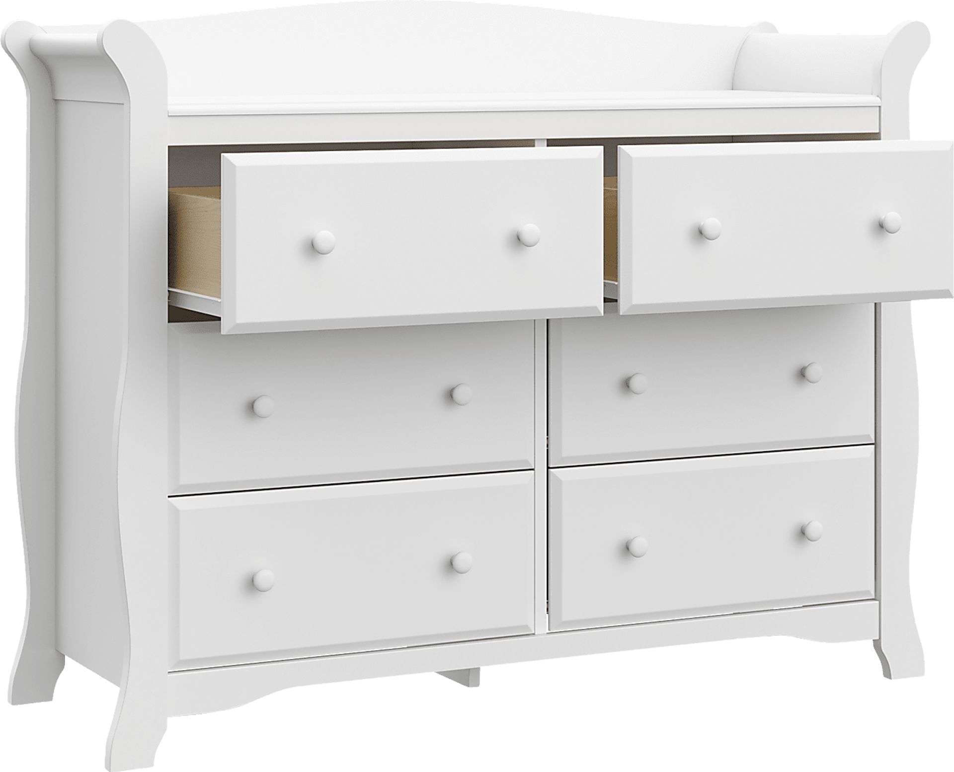 Kids Jaice White 6 Drawer Dresser - Image 5