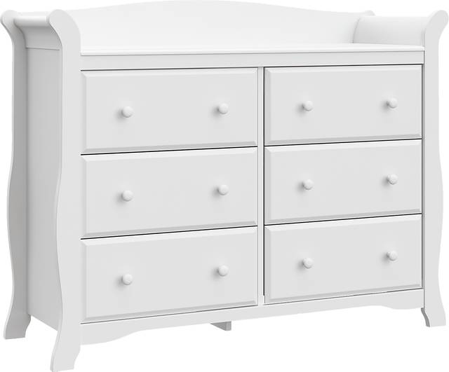 Kids Jaice White 6 Drawer Dresser - Thumbnail - Image 1