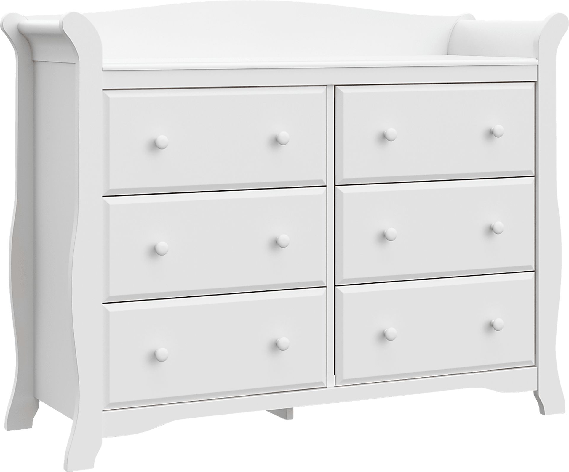 Kids Jaice White 6 Drawer Dresser - Image 1