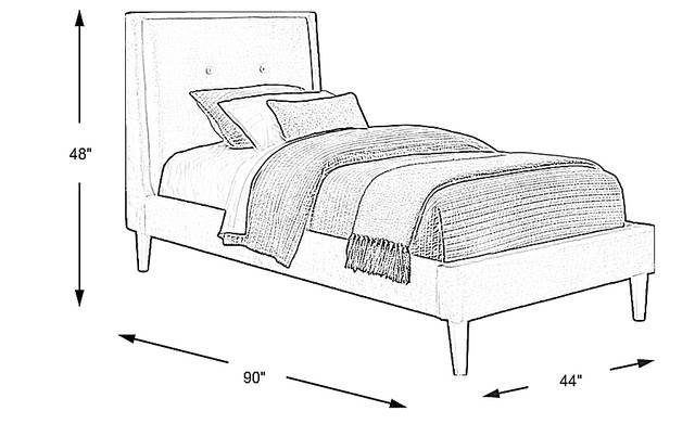 Dimension Image. Please refer to the Dimension Tab on this page for dimension details.