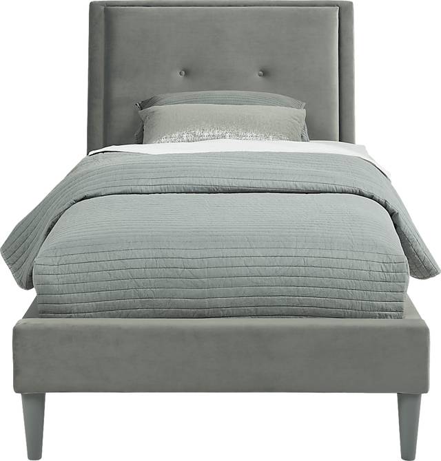 Kids Mill Valley Jr. Cherry 5 Pc Bedroom with Jaidyn Gray Twin Upholstered Bed - Thumbnail - Image 3