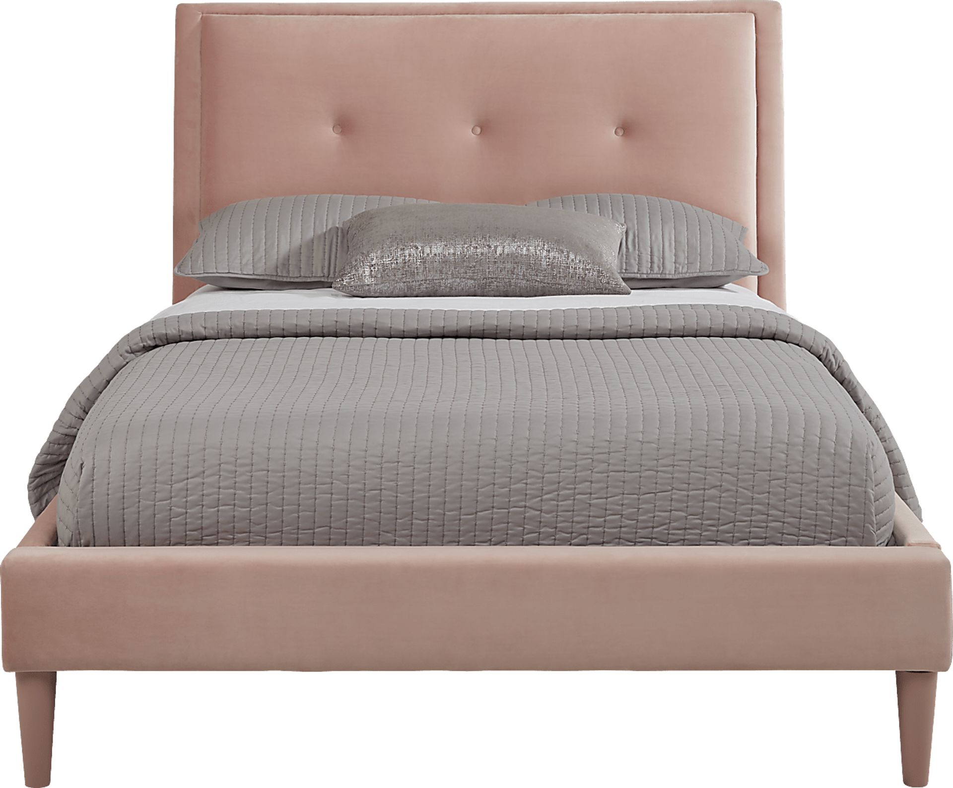 Kids Jaidyn Pink Full Upholstered Bed - Image 3