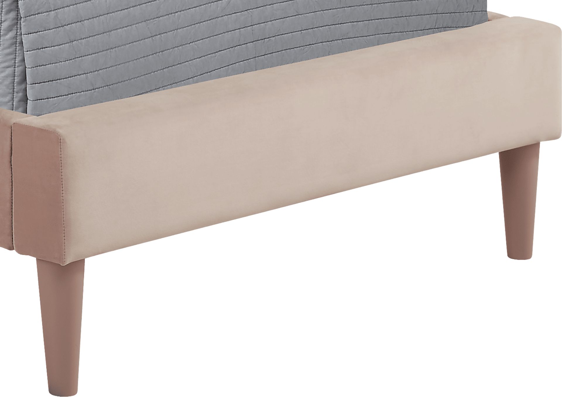Kids Jaidyn Pink Twin Upholstered Bed - Image 5