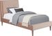 Kids Ivy League 2.0 White 5 Pc Bedroom with Jaidyn Pink Twin Upholstered Bed