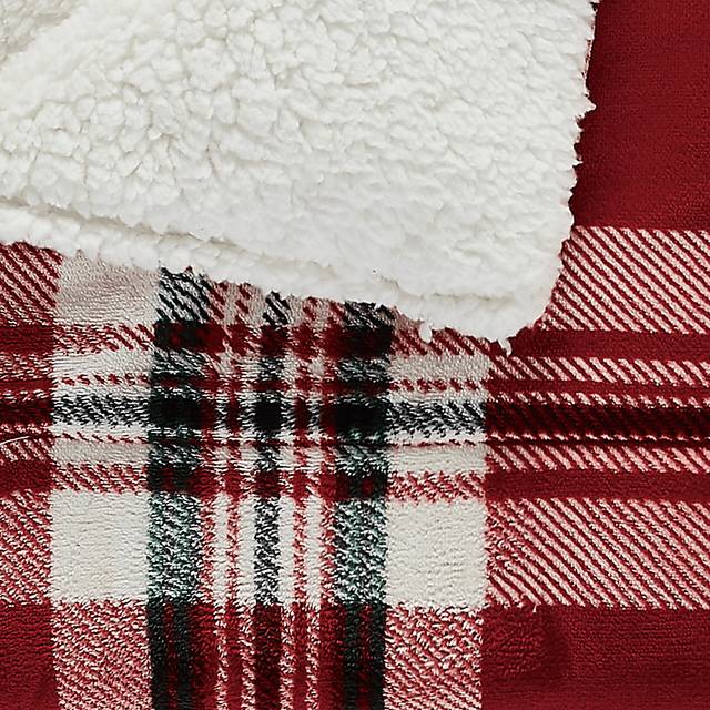 Kids Jakov Red Faux Fur Throw - Thumbnail - Image 6