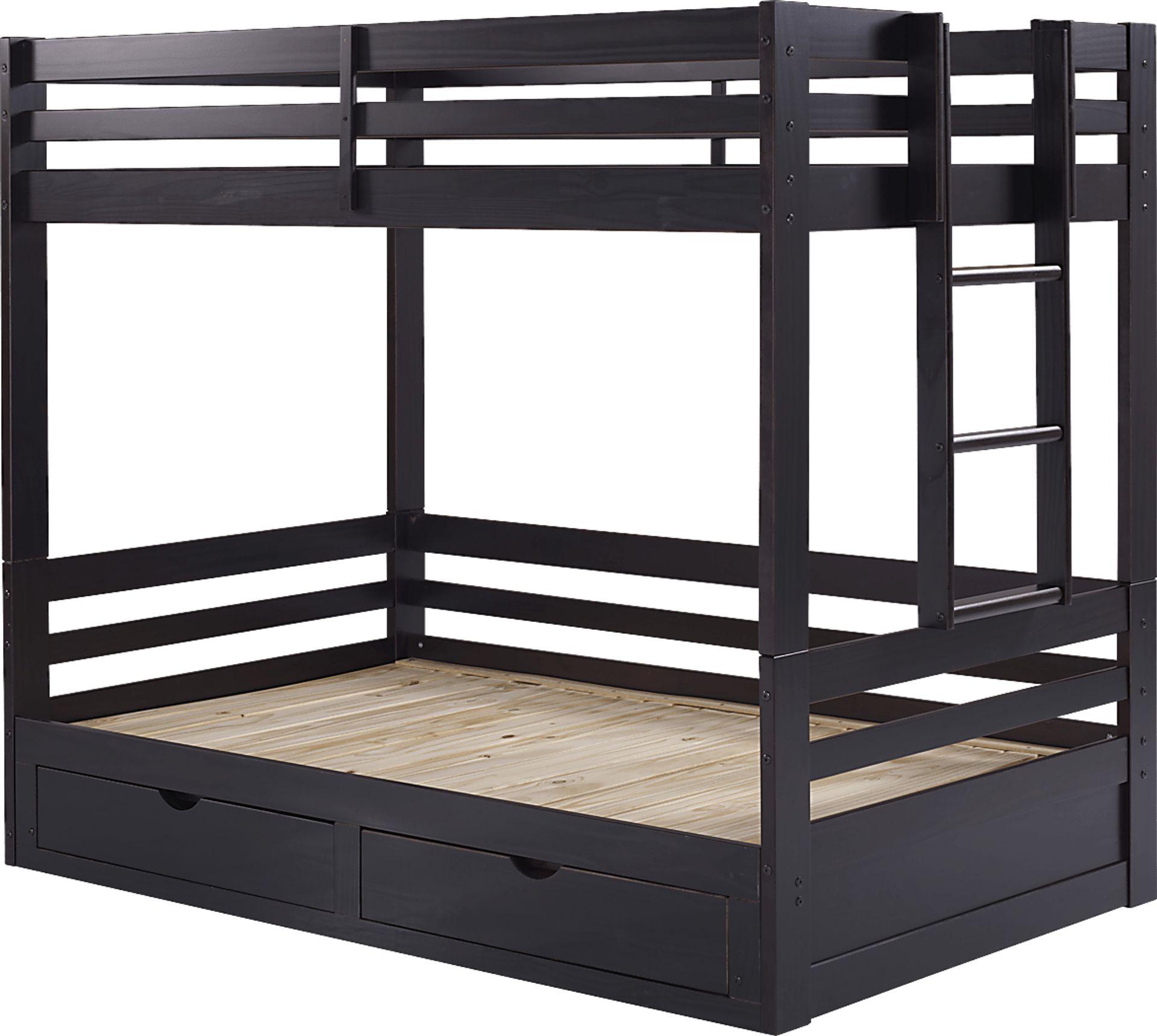 Kids Jariden Espresso Twin/Twin Extending Bunk Bed - Image 11