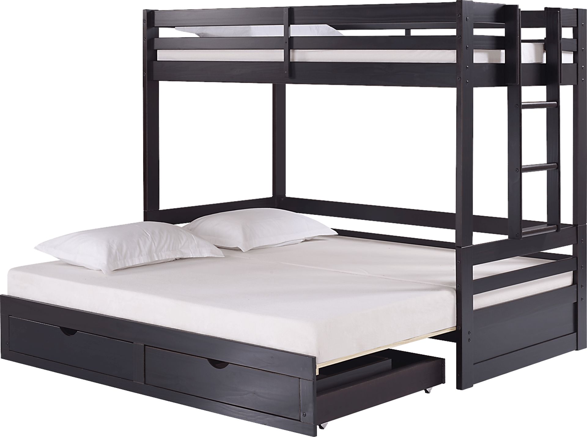 Kids Jariden Espresso Twin/Twin Extending Bunk Bed - Image 2