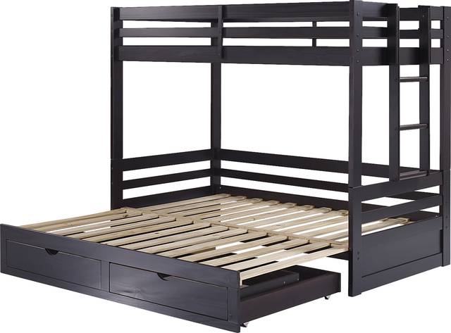 Kids Jariden Espresso Twin/Twin Extending Bunk Bed - Thumbnail - Image 5