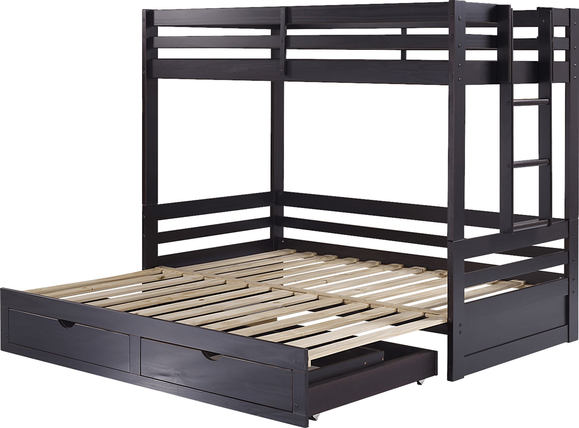 Kids Jariden Espresso Twin/Twin Extending Bunk Bed - Image 5