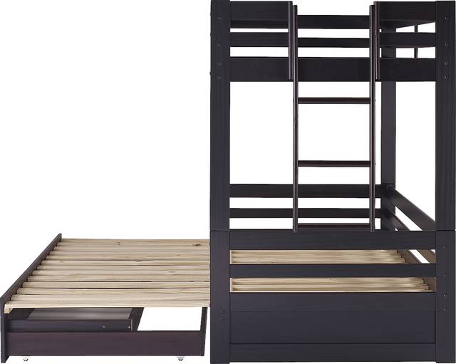 Kids Jariden Espresso Twin/Twin Extending Bunk Bed - Thumbnail - Image 6