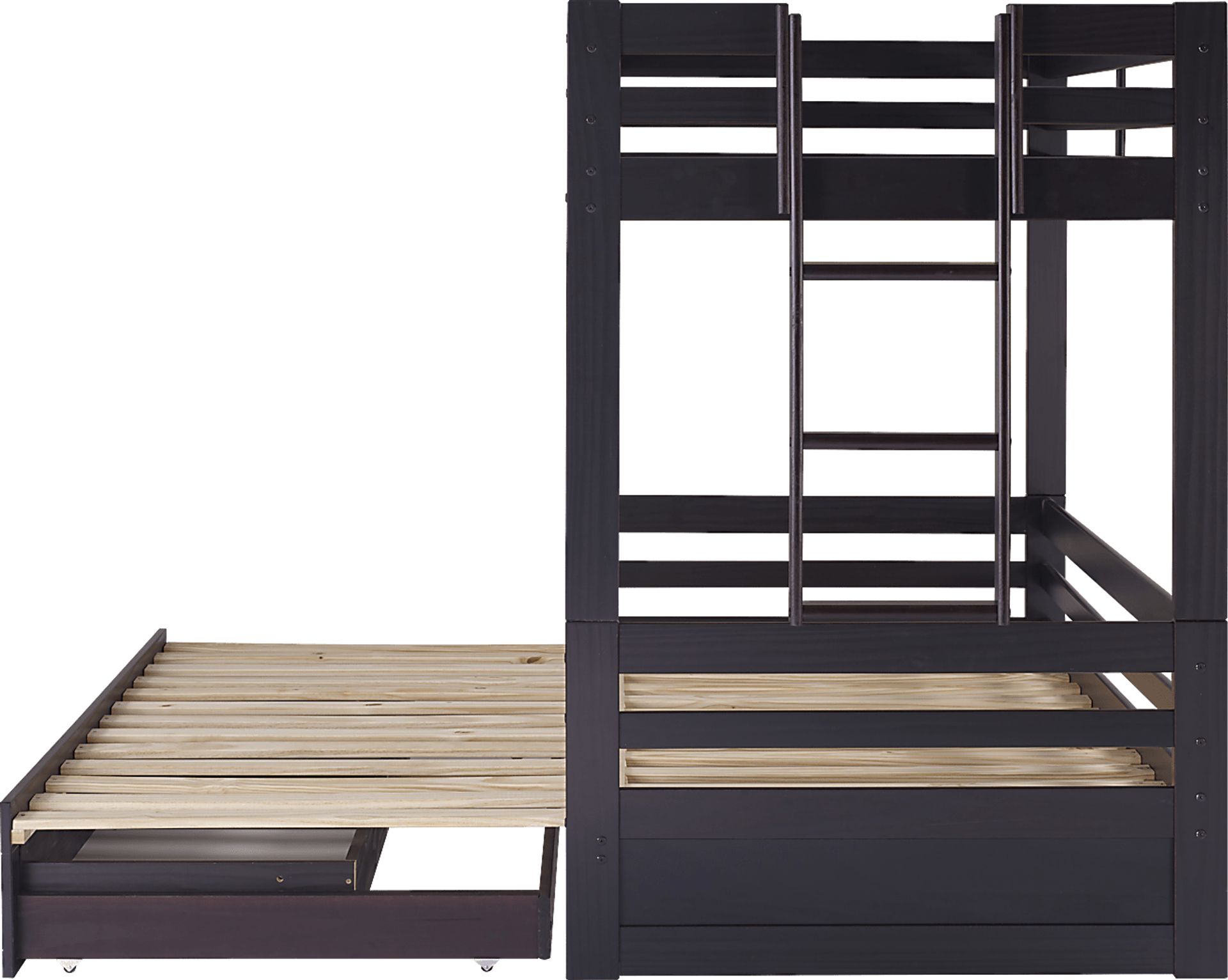 Kids Jariden Espresso Twin/Twin Extending Bunk Bed - Image 6