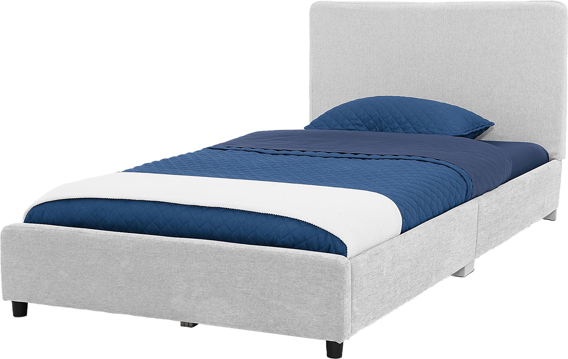 Kids Javoa I Gray Twin Bed - Image 4