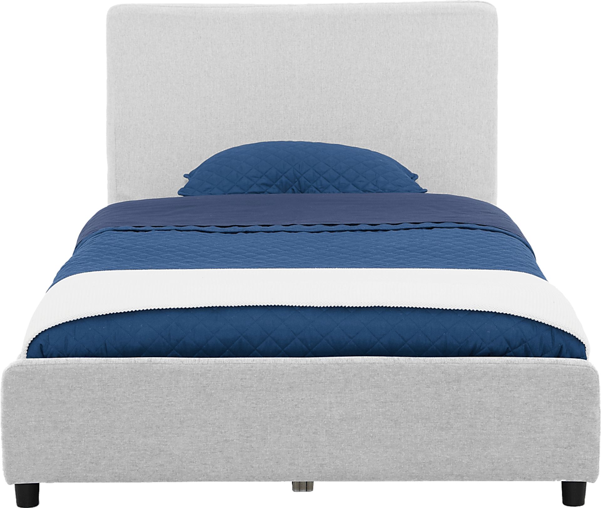 Kids Javoa I Gray Twin Bed - Image 5
