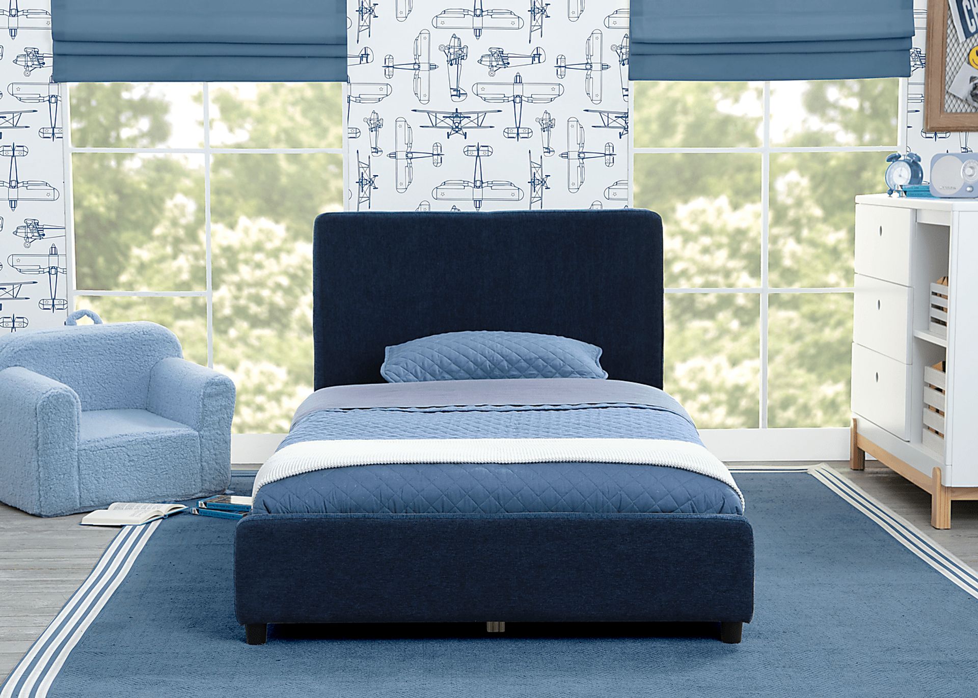 Kids Javoa I Navy Twin Bed - Image 2