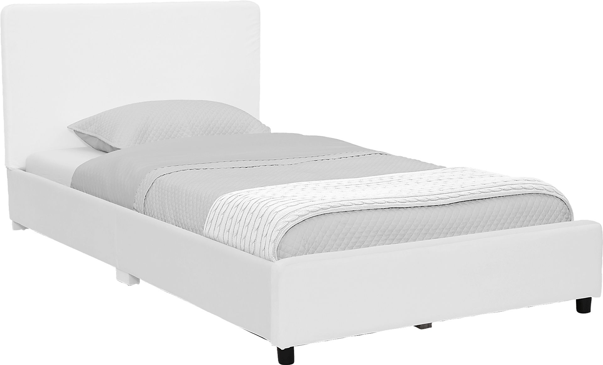 Kids Javoa I White Twin Bed - Image 1