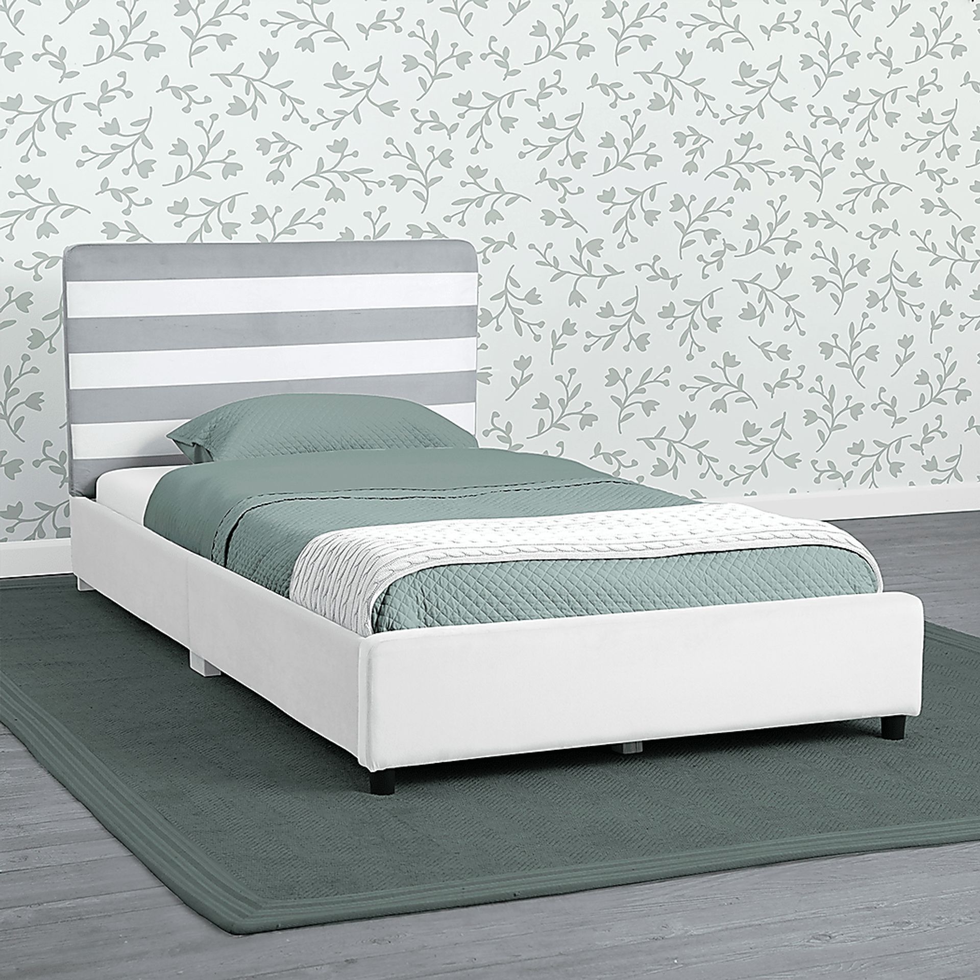 Kids Javoa II Gray Twin Bed - Image 3
