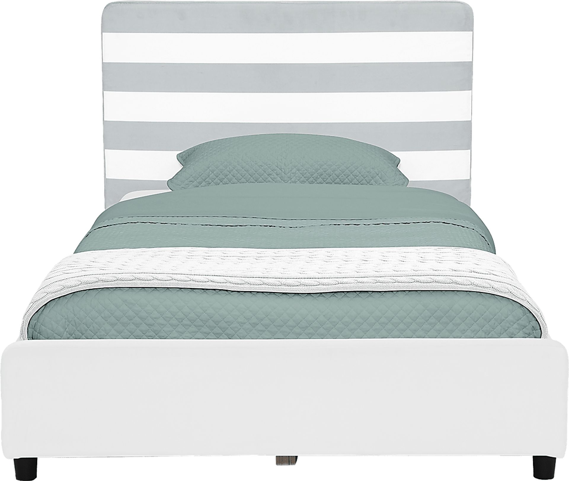 Kids Javoa II Gray Twin Bed - Image 4