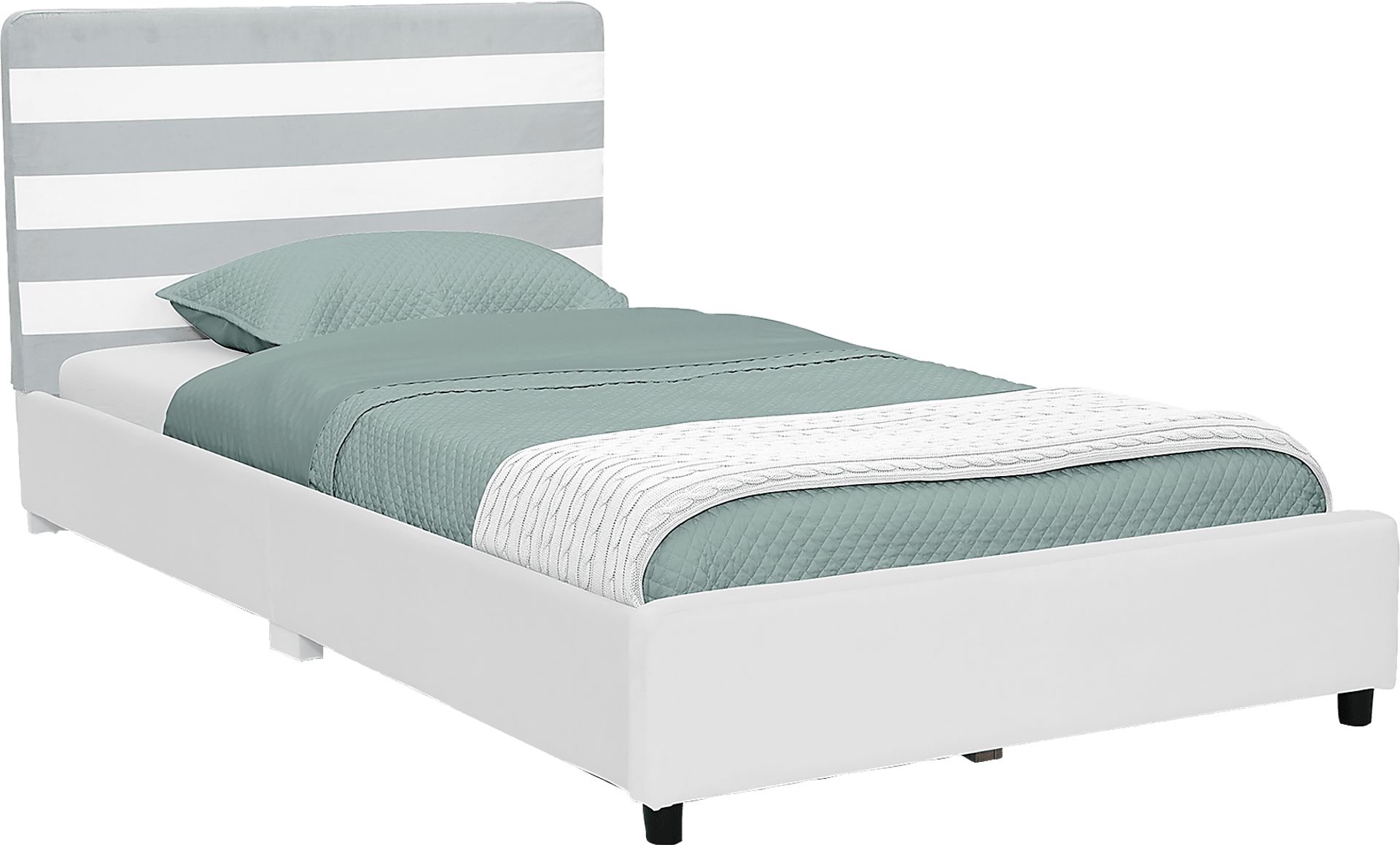 Kids Javoa II Gray Twin Bed - Image 5