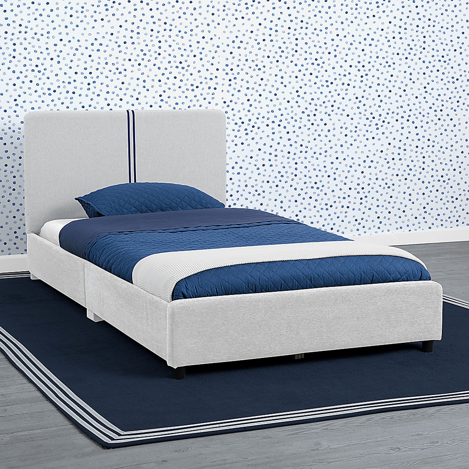 Kids Javoa III Gray Twin Bed - Image 3